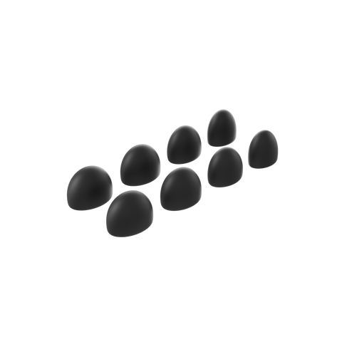 Loop Dream™ Mixed-Size Foam-Silicone Ear Tips - Black